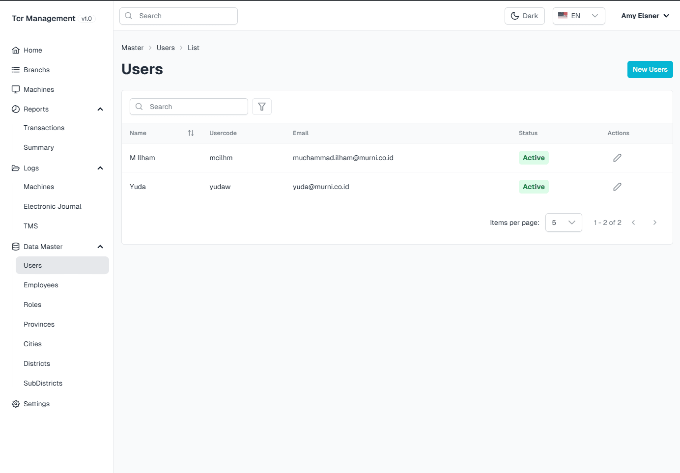 Terminal Monitoring System screenshot 2
